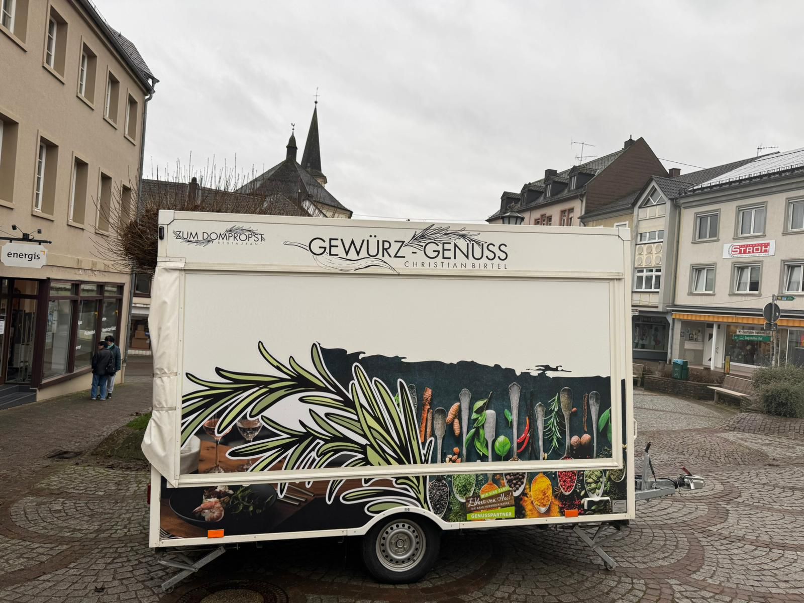 Gewürz-Genuss Verkaufswagen auf einer Veranstaltung